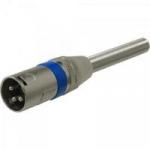 Conector Cannon Macho com Mola PGCN0016 Azul STORM
