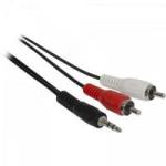 Cabo P2 Estéreo x 2 RCA Macho 1,8m CBRC0010 Preto STORM Cabo P2 Estéreo x 2 RCA Macho 1,8m CBRC0010 Preto STORM