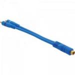 Cabo Y 1 RCA Fêmea x 2 RCA Macho 20cm CBAY0008 Azul STORM Cabo Y 1 RCA Fêmea x 2 RCA Macho 20cm CBAY0008 Azul STORM