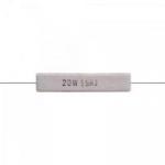Resistor Fio Cerâmico 20W 15R RSTR0001 Branco STORM