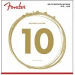 Encordoamento para Violão Aço 0.010 70XL Bronze FENDER