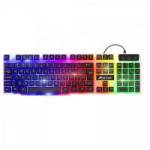 Teclado Gamer Multimídia CHROMATIC GK-710 Preto com LED Colorido FORTREK Teclado Gamer Multimídia CHROMATIC GK-710 Preto com LED Colorido FORTREK