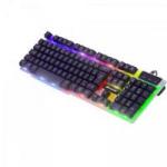 Teclado Gamer Multimídia CHROMATIC GK-710 Preto com LED Colorido FORTREK Teclado Gamer Multimídia CHROMATIC GK-710 Preto com LED Colorido FORTREK