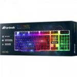 Teclado Gamer Multimídia CHROMATIC GK-710 Preto com LED Colorido FORTREK Teclado Gamer Multimídia CHROMATIC GK-710 Preto com LED Colorido FORTREK