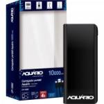 Carregador Portátil USB 10000mAh CP-10000 Preto AQUÁRIO Carregador Portátil USB 10000mAh CP-10000 Preto AQUÁRIO