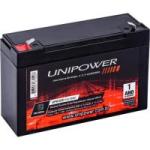 Bateria Selada 6V/12A UP6120 UNIPOWER Bateria Selada 6V/12A UP6120 UNIPOWER