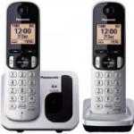 Telefone sem Fio com ID Base + Ramal KX-TGC212LB1 Cinza PANASONIC Telefone sem Fio com ID Base + Ramal KX-TGC212LB1 Cinza PANASONIC