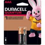 Pilha AAA Leve 4 Pague 3 com Powercheck QUANTUM Blister DURACELL Pilha AAA Leve 4 Pague 3 com Powercheck QUANTUM Blister DURACELL