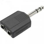 Adaptador P10 Estéreo x 2 J10 Estéreo ADAP0023 Preto STORM