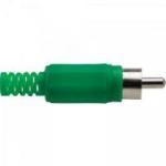 Plug RCA com Proteção PGRC0007 Verde STORM