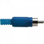 Plug RCA com Proteção PGRC0008 Azul STORM