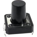 Chave Tactil Switch 12mm 180º CHVS0021 Preta STORM