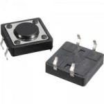 Chave Tactil Switch 4,3mm 180º CHVS0019 Preta STORM