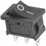 Chave Gangorra 3A/250VAC 3 Terminais ON/OFF CHVS0014 Preta STORM