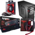 Kit Barebone Gamer Gabinete + Headset + Teclado + Mouse SPIDER TARANTULA FORTREK Kit Barebone Gamer Gabinete + Headset + Teclado + Mouse SPIDER TARANTULA FORTREK
