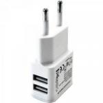 Carregador de Celular com 2 USB Bivolt XC-USB-2 Branco X-CELL