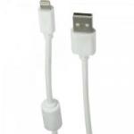 Cabo Para iPhone e iPad Air USB 2.0 A Macho x Lightning 8 Pinos 1,5m XC-CD-IPH5-F Branco X-CELL