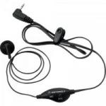 Fone de Ouvido com Microfone PTT Para Rádios TALKABOUT FRS53727B Preto MOTOROLA Fone de Ouvido com Microfone PTT Para Rádios TALKABOUT FRS53727B Preto MOTOROLA