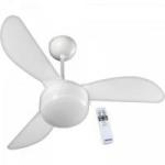 Ventilador de Teto 3 Pás 127V com Controle FENIX Branco VENTISOL Ventilador de Teto 3 Pás 127V com Controle FENIX Branco VENTISOL