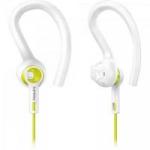 Fone de Ouvido Esportivo 3 em 1 SHQ1400LF/00 Branco/Amarelo PHILIPS