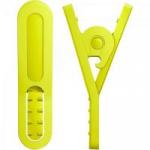 Fone de Ouvido Esportivo 3 em 1 SHQ1400LF/00 Branco/Amarelo PHILIPS Fone de Ouvido Esportivo 3 em 1 SHQ1400LF/00 Branco/Amarelo PHILIPS
