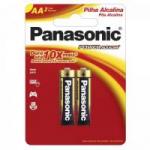 Pilha AA Alcalina LR6XAB/2B192 Cartela PANASONIC