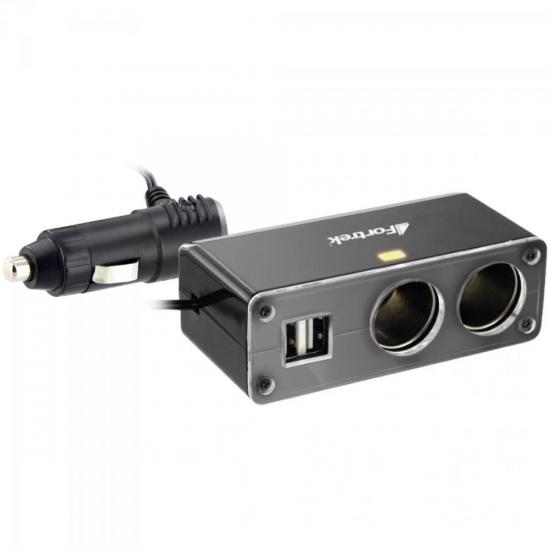 Fonte de Energia 12/24V 2A MPS-201 Preto FORTREK Fonte de Energia 12/24V 2A MPS-201 Preto FORTREK