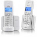 Telefone sem Fio com ID + Ramal TSF-8002 Branco ELGIN Telefone sem Fio com ID + Ramal TSF-8002 Branco ELGIN