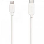 Cabo de Transferência e Carregamento USB Tipo C Micro USB CP-CB100 1m Branco SONY