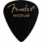 Palheta Tradicional 351 MÉDIA Preta FENDER