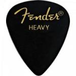 Palheta Tradicional 351 GROSSA Preta FENDER