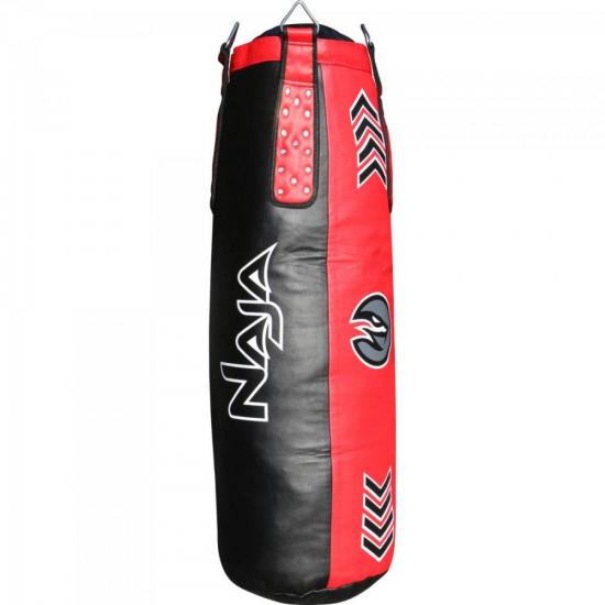 Saco de Pancada NEW EXTREME 167cm x 46cm Preto/Vermelho NAJA Saco de Pancada NEW EXTREME 167cm x 46cm Preto/Vermelho NAJA