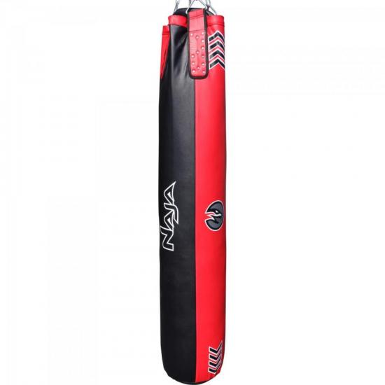 Saco de Pancada NEW EXTREME 170cm x 30cm Preto/Vermelho NAJA Saco de Pancada NEW EXTREME 170cm x 30cm Preto/Vermelho NAJA