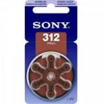 Pilha Auditiva 312 1,4V PR312 D6A SONY
