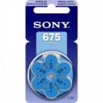 Pilha Auditiva 675 1,4V PR675 D6A SONY