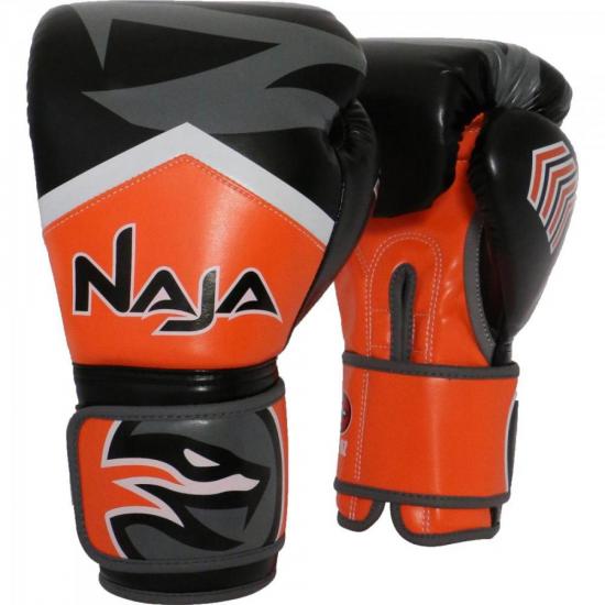 Luva de Boxe NEW EXTREME 16 OZ Laranja NAJA Luva de Boxe NEW EXTREME 16 OZ Laranja NAJA