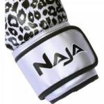 Luva de Boxe ANIMAL PRINT 12 OZ Onça Prata NAJA Luva de Boxe ANIMAL PRINT 12 OZ Onça Prata NAJA