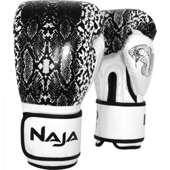 Luva de Boxe ANIMAL PRINT 10 OZ Cobra Pérola NAJA Luva de Boxe ANIMAL PRINT 10 OZ Cobra Pérola NAJA