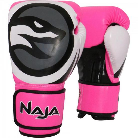 Luva de Boxe COLORS FLUOR 16-OZ Rosa NAJA Luva de Boxe COLORS FLUOR 16-OZ Rosa NAJA