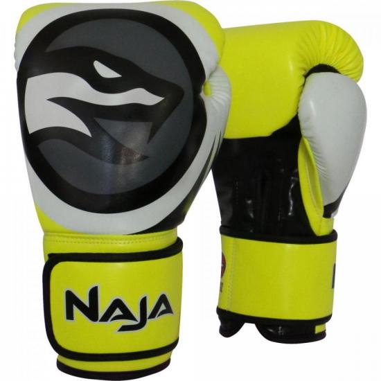 Luva de Boxe COLORS FLUOR 10-OZ Laranja NAJA Luva de Boxe COLORS FLUOR 10-OZ Laranja NAJA
