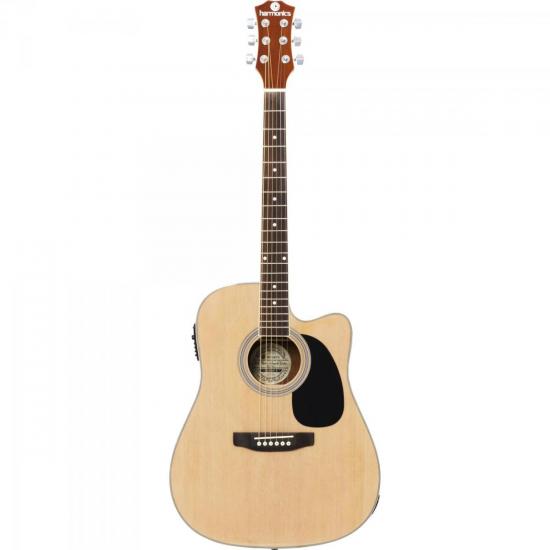 Violão Eletroacústico Folk Aço GE-30NT Natural HARMONICS Violão Eletroacústico Folk Aço GE-30NT Natural HARMONICS
