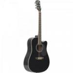 Violão Eletroacústico Folk Aço GE-30BK Preto HARMONICS Violão Eletroacústico Folk Aço GE-30BK Preto HARMONICS