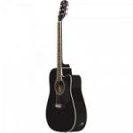 Violão Eletroacústico Folk Aço GE-30BK Preto HARMONICS Violão Eletroacústico Folk Aço GE-30BK Preto HARMONICS