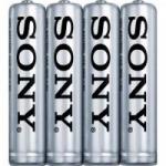 Pilha Zinco Carbono AAA ULTRA HEAVY DUTY R03-NUP4A/Z SONY