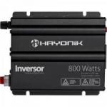 Inversor 800w 12VDC/220v Onda Modificada Cinza Escuro HAIONIK