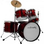 Bateria Infantil JUNIOR 4322 Vinho TURBO Bateria Infantil JUNIOR 4322 Vinho TURBO