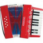 Acordeon Sanfona Infantil 104 Vermelho TURBINHO Acordeon Sanfona Infantil 104 Vermelho TURBINHO