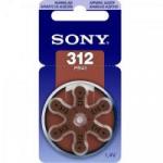 Pilha Auditiva 312 1,4V PR312 D6A SONY