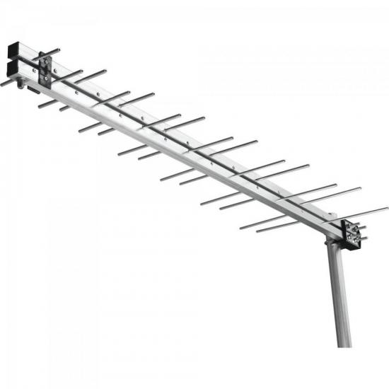 Antena Externa Log Periódica UHF/HDTV Digital LU14 AQUÁRIO Antena Externa Log Periódica UHF/HDTV Digital LU14 AQUÁRIO