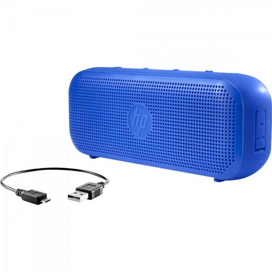 Caixa Multimídia 4W RMS Bluetooth S400 Azul HP Caixa Multimídia 4W RMS Bluetooth S400 Azul HP